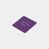 Post-it® nom de date d'anniversaire de mariage 30 ans simpl (Incliné)