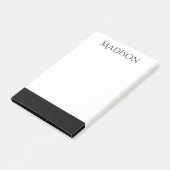 Post-it® Nom de nettoyage noir | Classic Professional (Incliné)