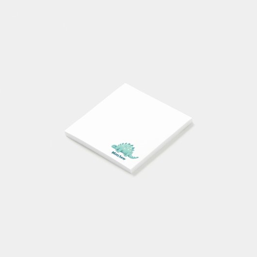 Post-it® Nom des enfants dinosaures (Incliné)