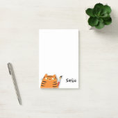 Post-it® Nom Drôle de Chat Tigre (Bureau)