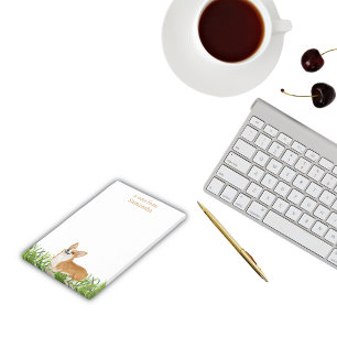 Post-it® Nom du monogramme du chien de Corgi de Pembroke