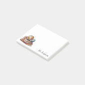 Post-it® Nom du professeur de géographie et d'histoire du m (Incliné)