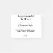 Post-it® nom du savon poids site internet ingrédients détai (Devant)