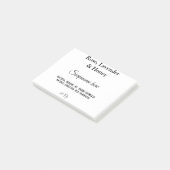 Post-it® nom du savon poids site internet ingrédients détai (Incliné)