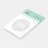 Post-it® Nom et logo personnalisés Nettoyer Simple Minimali (Incliné)