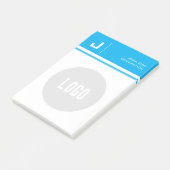 Post-it® Nom et logo personnalisés Nettoyer Simple Minimali (Incliné)
