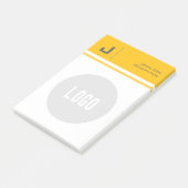 Post-it® Nom et logo personnalisés Nettoyer Simple Minimali (Incliné)