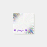 Nom fait sur commande + Ligne multicolore motif