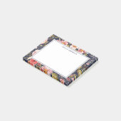 Post-it® Nom floral lusical personnalisé (Incliné)