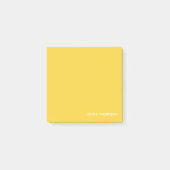 Post-it® Nom jaune Sticky (Devant)