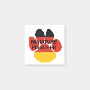 Post-it® nom minuscule de la patte drapeau germanique