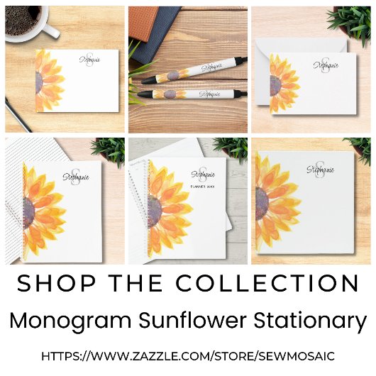 Post-it® Nom Monogram Floral