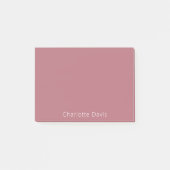 Post-it® Nom or rose (Devant)