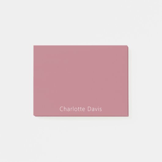 Post-it® Nom or rose (Devant)