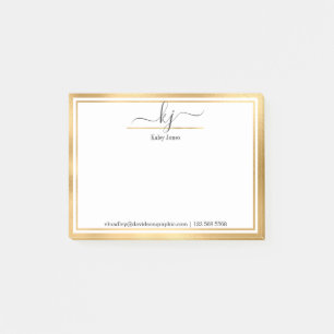 Post-it® Nom personnalisé À Partir Du Bureau De