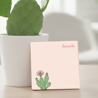 Post-it® Nom personnalisé Cactus