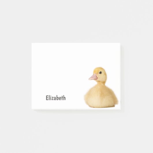 Post-it® Nom personnalisé Cute Duck (Devant)