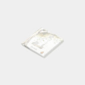 Post-it® Nom personnalisé Cute Mice School (Incliné)