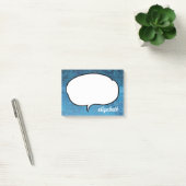 Post-it® Nom personnalisé de la bulle Talk (Bureau)
