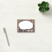 Post-it® Nom personnalisé de la bulle Talk (Bureau)