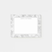 Post-it® Nom personnalisé du flocon de neige de Noël (Devant)