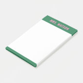 Post-it® Nom personnalisé Enseignant Papeterie Appréciation (Incliné)