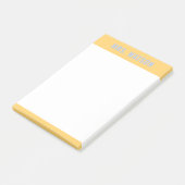 Post-it® Nom personnalisé Enseignant Papeterie Appréciation (Incliné)