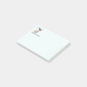 Post-it® Nom Personnalisé Fun Red Winged Blackbird Nature A (Incliné)