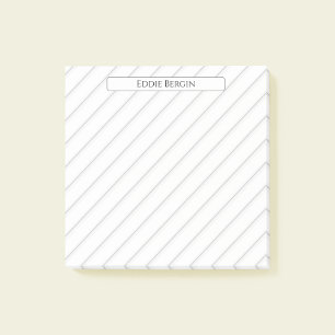 Post-it® Nom Personnalisé Moderne Professionnel