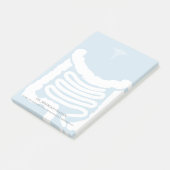 Post-it® Nom personnalisé par gastroentérologue (Incliné)