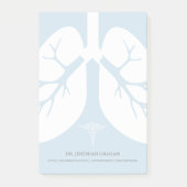 Post-it® Nom personnalisé par pulmonologue (Devant)