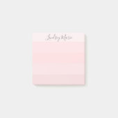 Post-it® Nom PERSONNALISÉ Post-It Notes (Devant)