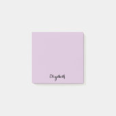 Post-it® Nom personnalisé Purple Home Office Business (Devant)