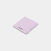Post-it® Nom personnalisé Purple Home Office Business (Incliné)