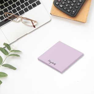 Post-it® Nom personnalisé Purple Home Office Business
