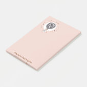 Post-it® Nom personnalisé SIO Zodiac Leo (Incliné)