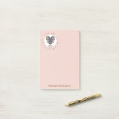 Post-it® Nom personnalisé Zodiac Sign Ays (Sur un bureau)