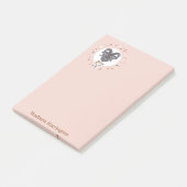 Post-it® Nom personnalisé Zodiac Sign Ays (Incliné)