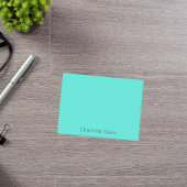 Post-it® Nom turquoise
