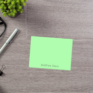 Post-it® Nom vert de la monnaie