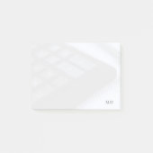 Post-it® Nombre et clés de signature (Devant)