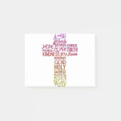Post-it® Noms de Jésus sous forme de croix (Devant)