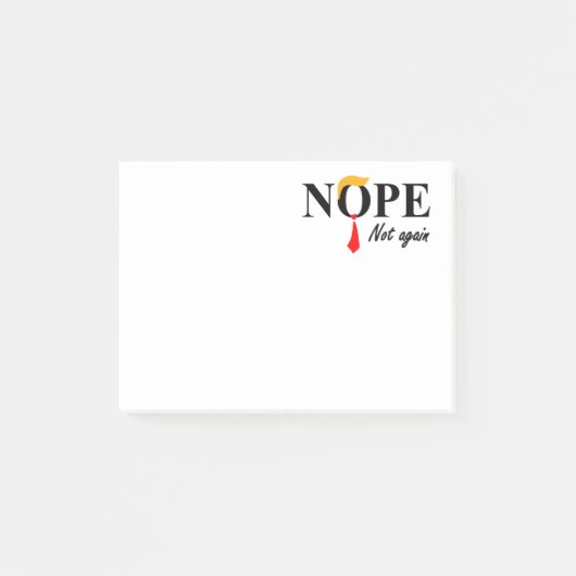 Post-it® Non. Pas À Nouveau. (Devant)