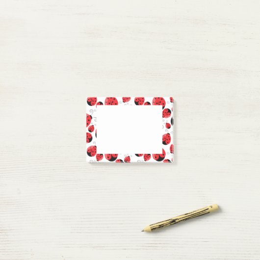 Post-it-nota's-Ladybug Post-it Nota's Post-it® Notes (Op bureau)