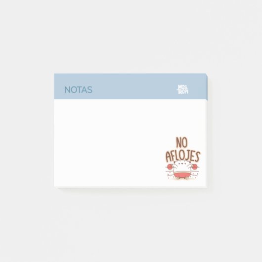 Post-it® Notas Post it│No aflojes (Devant)