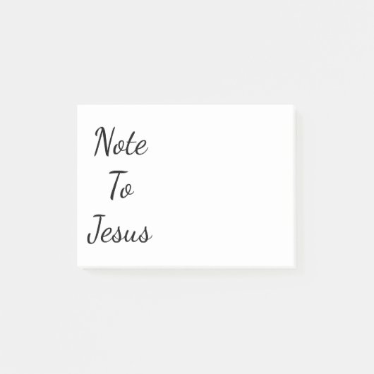 Post-it® Note à Jésus (Devant)