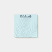 Post-it® Note à l'intention des notes Post-it Blue Light Pa (Devant)