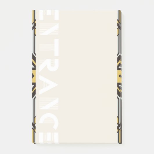 Post-it Note [Art Deco] (Devant)