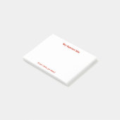 Post-it® Note collante de note très importante (Incliné)