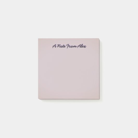 Post-it® Note d'Alex (Devant)